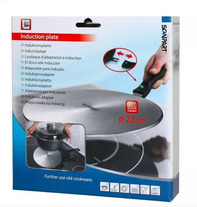 Indukcijas adaptera plāksne SCANPART Ø22 cm