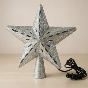 Indoor holiday projector Riff RF-STAR-SI IP20 Silver — decorative light projector for indoor use