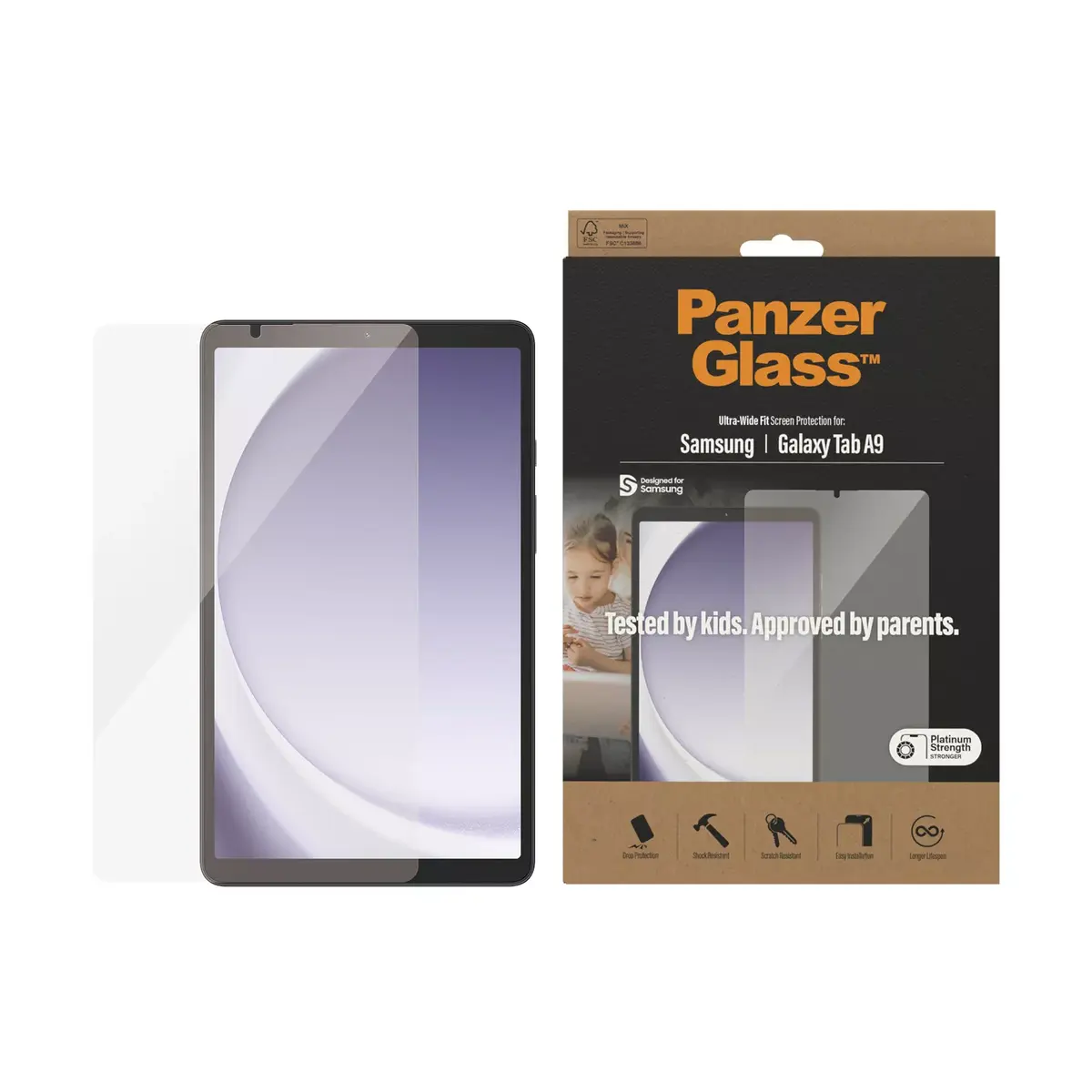 Screen Protector PanzerGlass Samsung Galaxy Tab A9 Photo 2