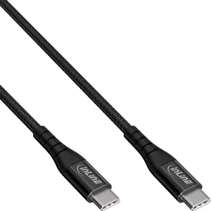 InLine USB 2.0 cable USB-C male/male 100W quick charger cable 2m