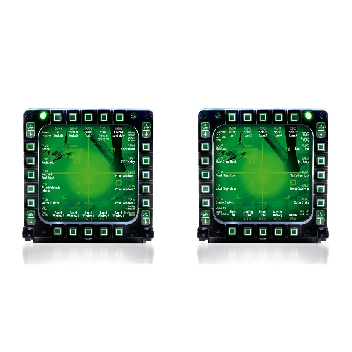 Joystick Thrustmaster MFD Cougar Pack Photo 4