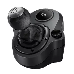 Рычаг переключения Logitech G Driving Force Shifter для PC, PlayStation 4, Xbox One — USB проводной, аналог/цифра, кожа и сталь