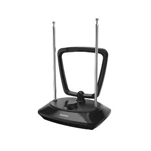 Iekštelpu antena Hama Classic 2m kabelis Melns 105x150x195mm
