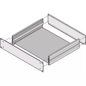 Chassis plate SCHROFF 390D Rack accessory for 19" enclosures, model 20860111