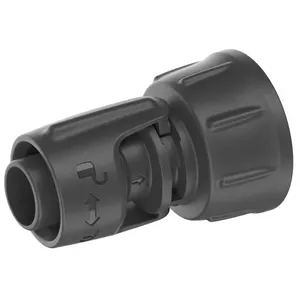 Соединитель для шланга Gardena 13222-20 Пластик Черный 1 шт