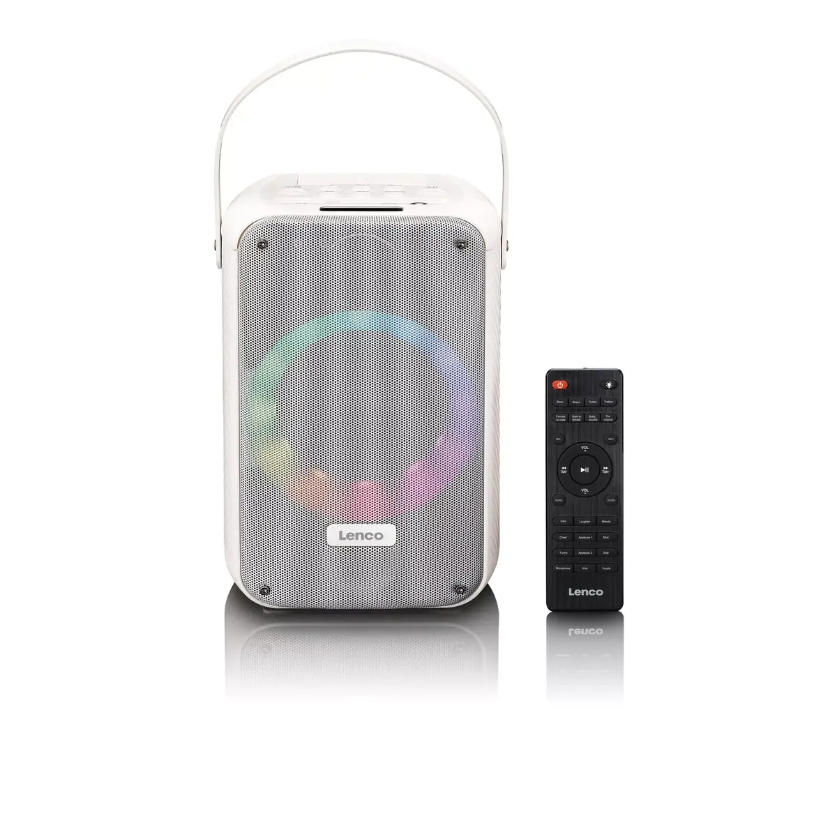 Lenco BTC-060WH portable karaoke loudspeaker Photo 4