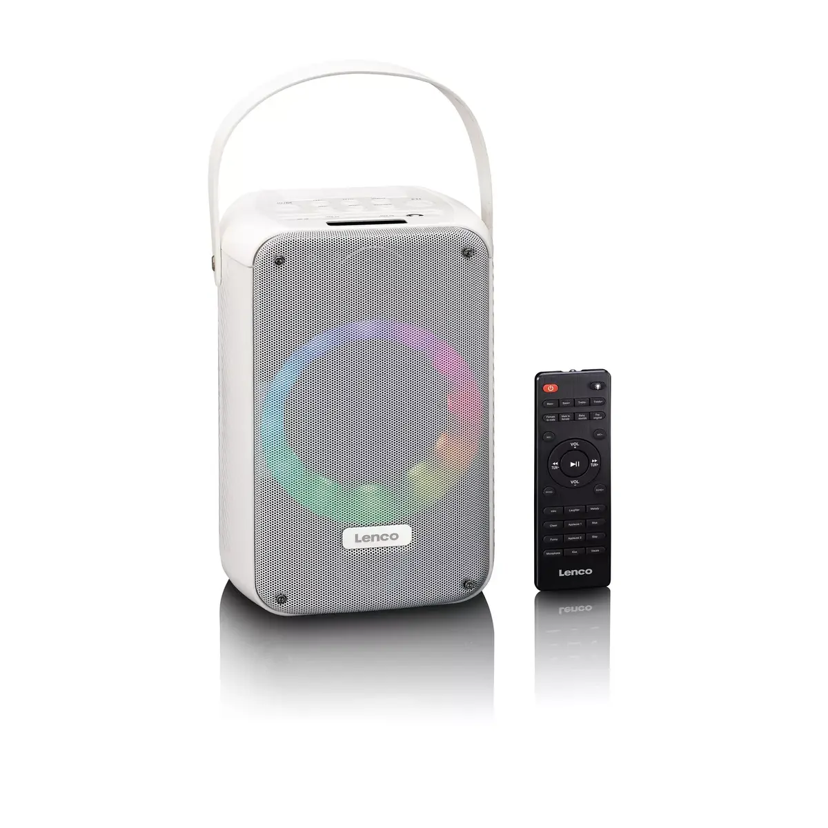 Lenco BTC-060WH portable karaoke loudspeaker Photo 5