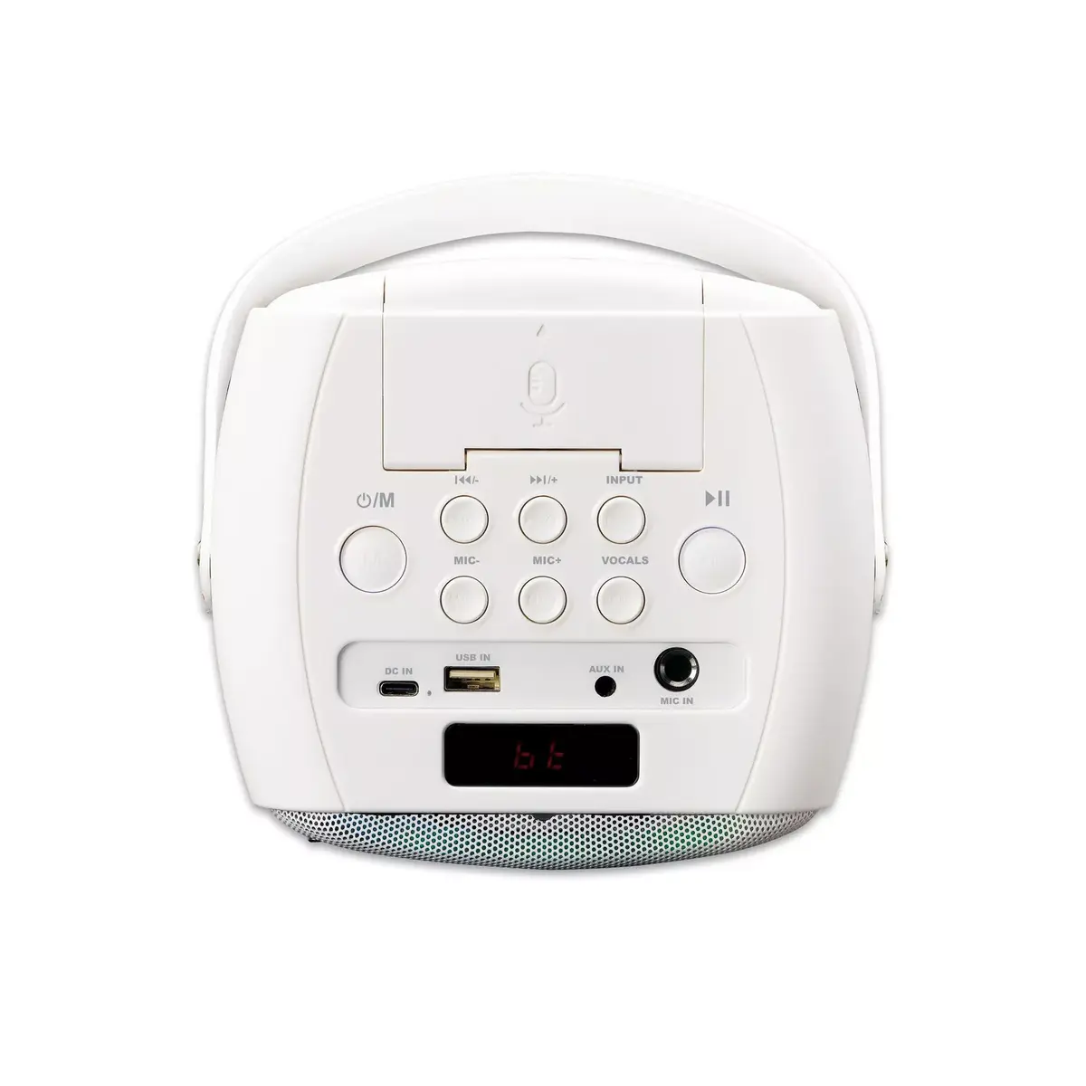 Lenco BTC-060WH portable karaoke loudspeaker Photo 8