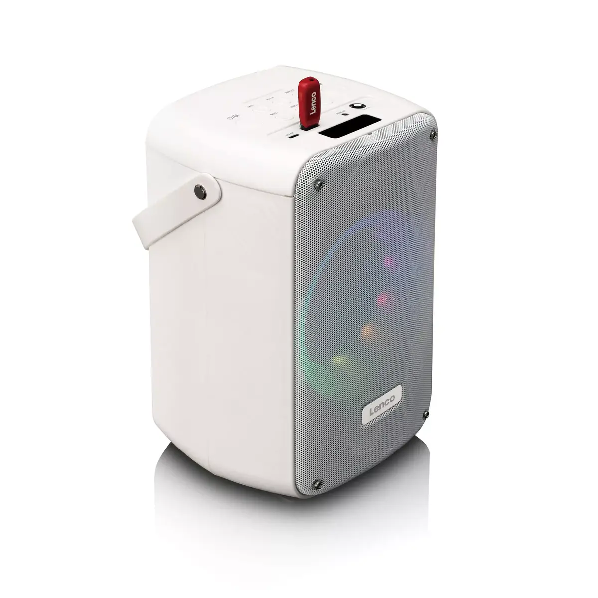 Lenco BTC-060WH portable karaoke loudspeaker Photo 10