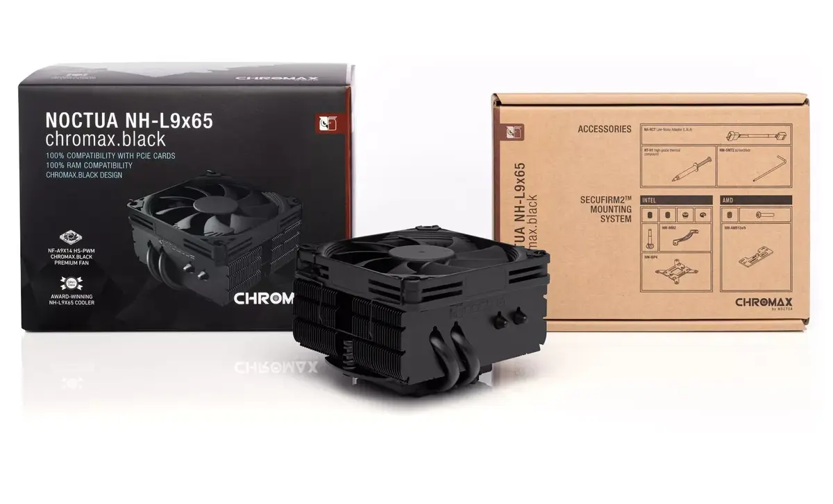 Система охлаждения Noctua NH-L9X65 CHROMAX.BLACK Photo 4