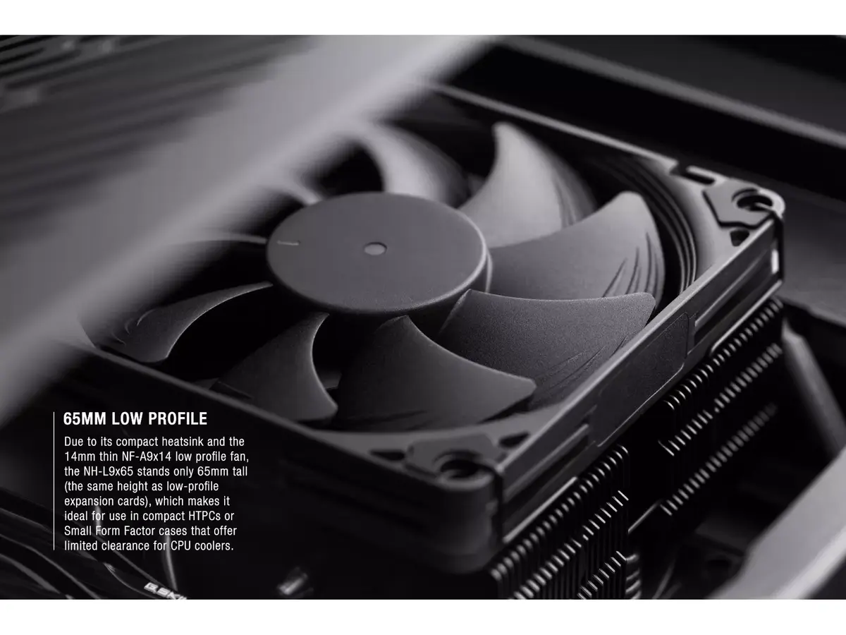 Система охлаждения Noctua NH-L9X65 CHROMAX.BLACK Photo 5