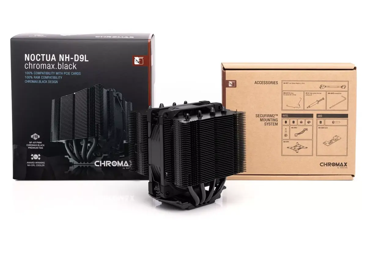 Noctua NH-D9L CHROMAX.BLACK кулер 92 мм Photo 4