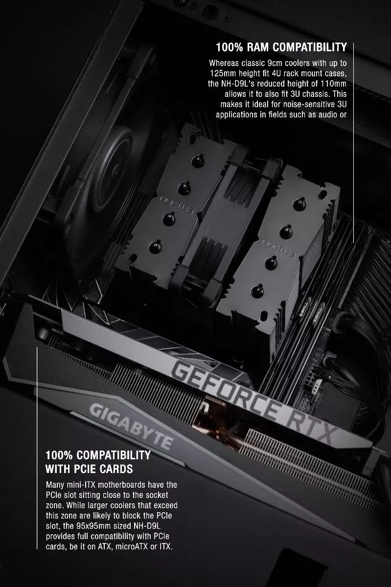 Noctua NH-D9L CHROMAX.BLACK кулер 92 мм Photo 5