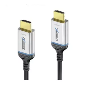 HDMI kabelis FiberX FX-I380-010 10m HDMI Type A 2.1 48 Gbit/s Melns