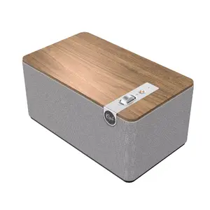 Portable Speaker Klipsch The Three PLUS Walnut