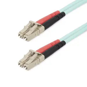 Fiber optic cable StarTech 20m LC/UPC to LC/UPC OM4 50/125µm LOMMF VCSEL LSZH, full duplex