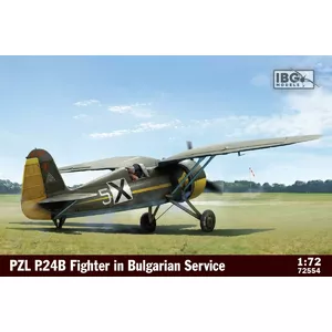 Plastic model PZL P24B Fighter in Bulgarian Service 1/72