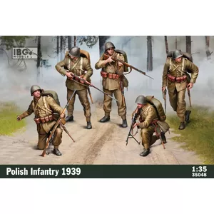 Figurines set Polish Infantry 1939 1/35