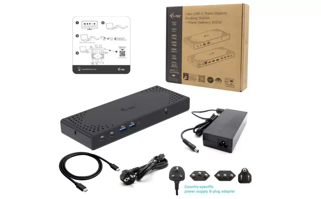 i-tec USB-C Тройная Док-станция Gen 2 Photo 3