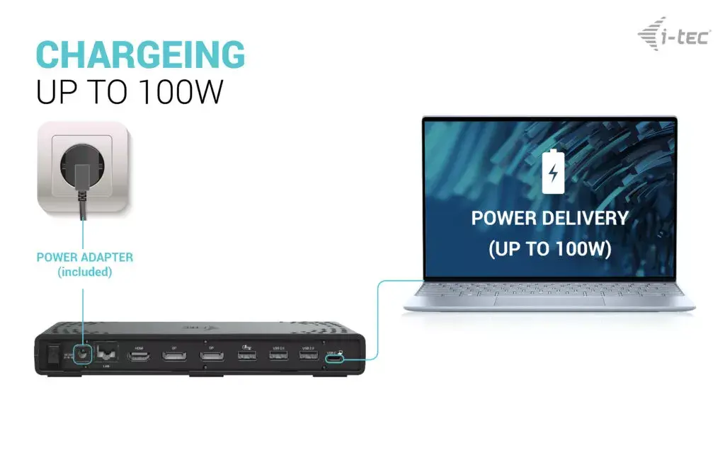 i-tec USB-C Тройная Док-станция Gen 2 Photo 5