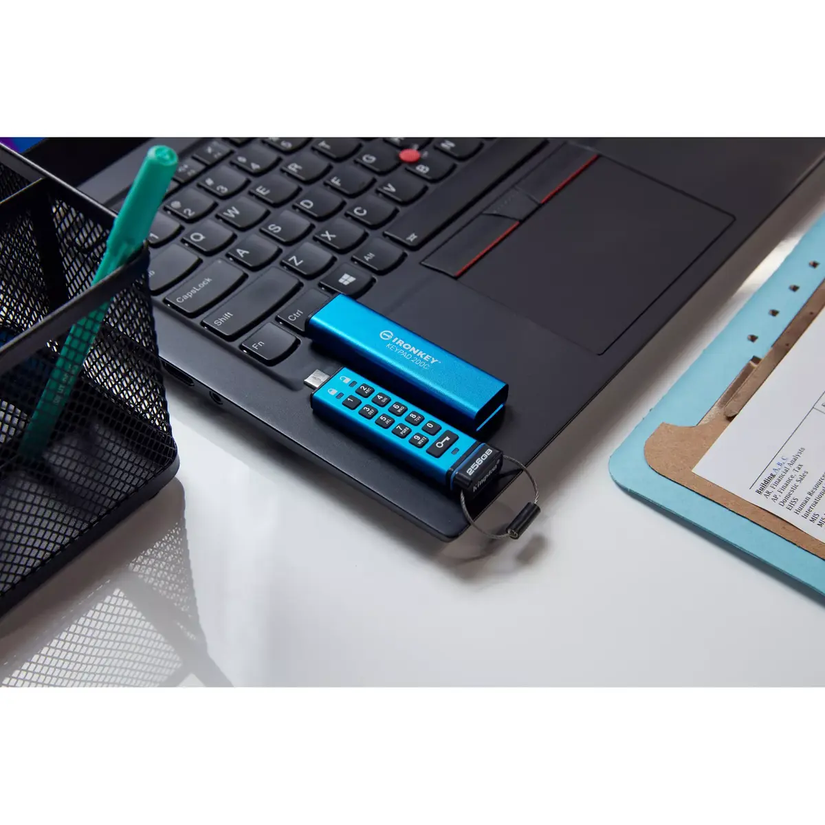 USB zibatmiņa Kingston 256GB Keypad 200C Photo 13