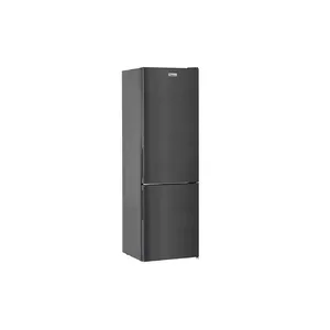 Frigelux fridge-freezer RC262XE, 262 L (187 L fridge / 75 L freezer), freestanding, black