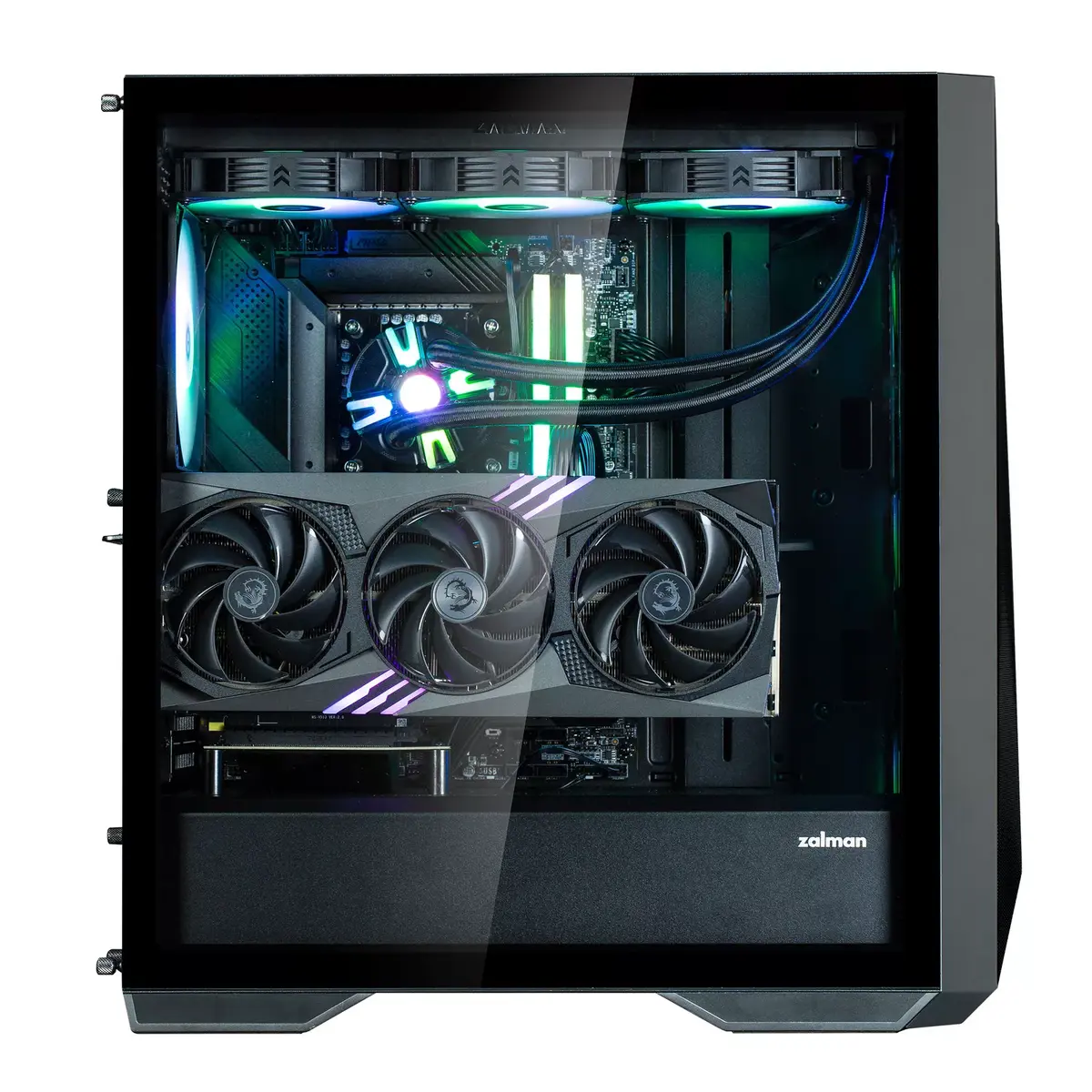 Компьютерный корпус Zalman Z9 Iceberg MS Black Photo 9