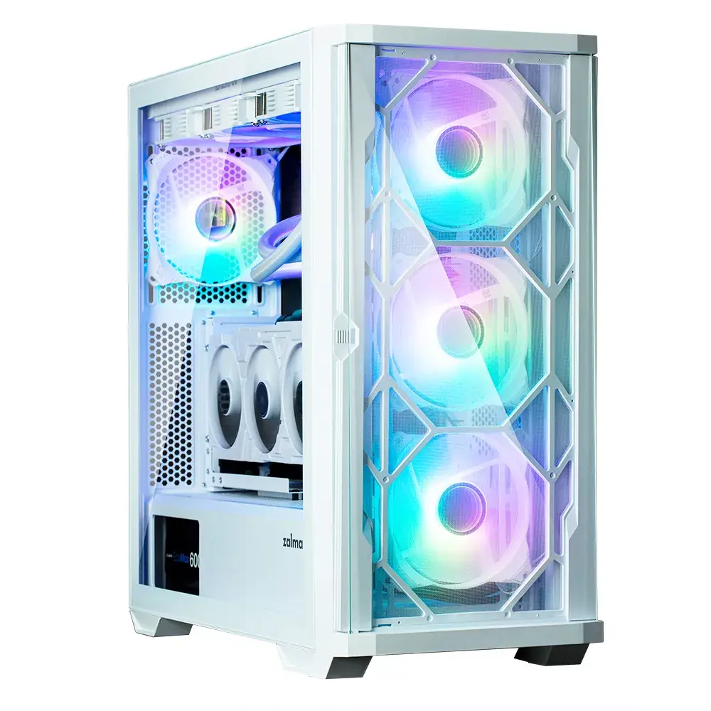 Компьютерный корпус Zalman Z10 DUO WHITE Photo 2