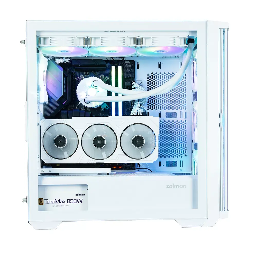 Компьютерный корпус Zalman Z10 DUO WHITE Photo 4