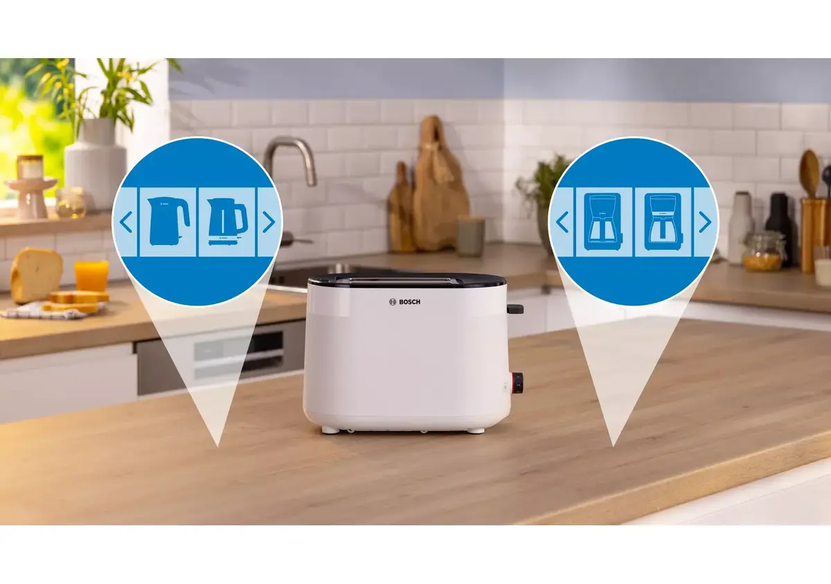 Bosch TAT2M121 grauzdētājs 2 šķēles 950 W Photo 2