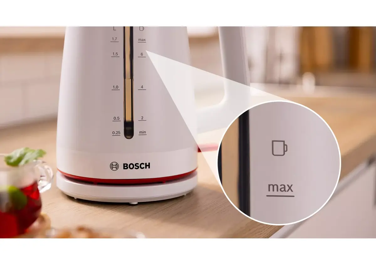 Elektriskais tējkanna Bosch TWK3M121 — 1,7 L, 2400 W Photo 6