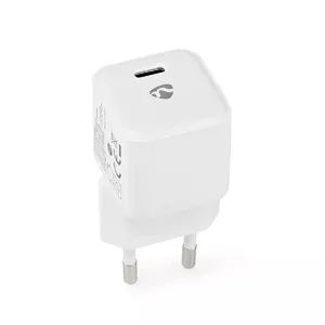 Mobile device charger Nedis WCMPD30W100WT — 5V output, USB Type-C, 100–240V AC, indoor, white