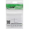 InLine Frame set 2x RJ45 Keystone SNAP-In 90° Photo 3
