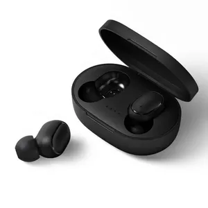 WoW E6s TWS Bluetooth 5.3 Bezvadu In-Ear Austiņas ar HD Mic &amp; Uzlādes maku Melna