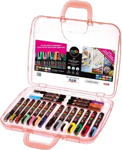 Krāsu marķieri POSCA 186817 komplekts — 20 dažādu krāsu gab.