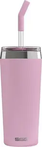 Thermos mug Sigg Helia 0.6 L, insulated travel cup, pink