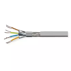 Networking cable VALUE 21.99.1800 S/FTP Cat8.1 100 m Grey