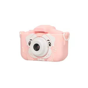 Children's digital camera Extralink H28 SINGLE PINK — pink/white, for ages 3+