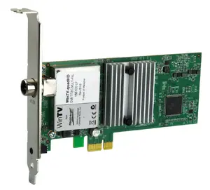 TV uztvērējs HAUPPAUGE WinTV quadHD PCI Express — DVB-C / DVB-T / DVB-T2, 4 uztvērēji, melns/zaļš/balts