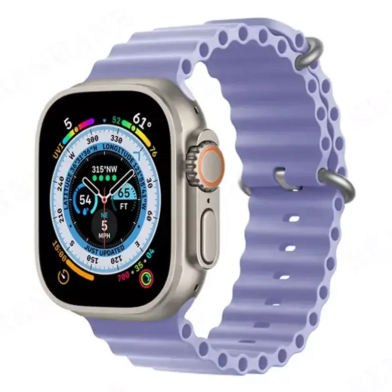 Silicone strap iWear IW-S1-LI 20mm for Apple Watch Photo 2
