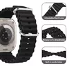 iWear S1 Grooved Soft Silicone 20mm Apple Watch Strap Photo 5