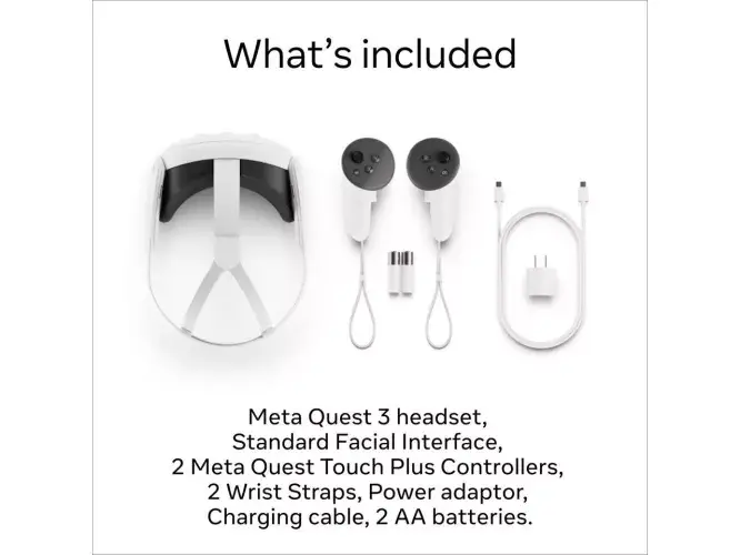 Система виртуальной реальности Meta Quest 3, 512 ГБ, белая Photo 5