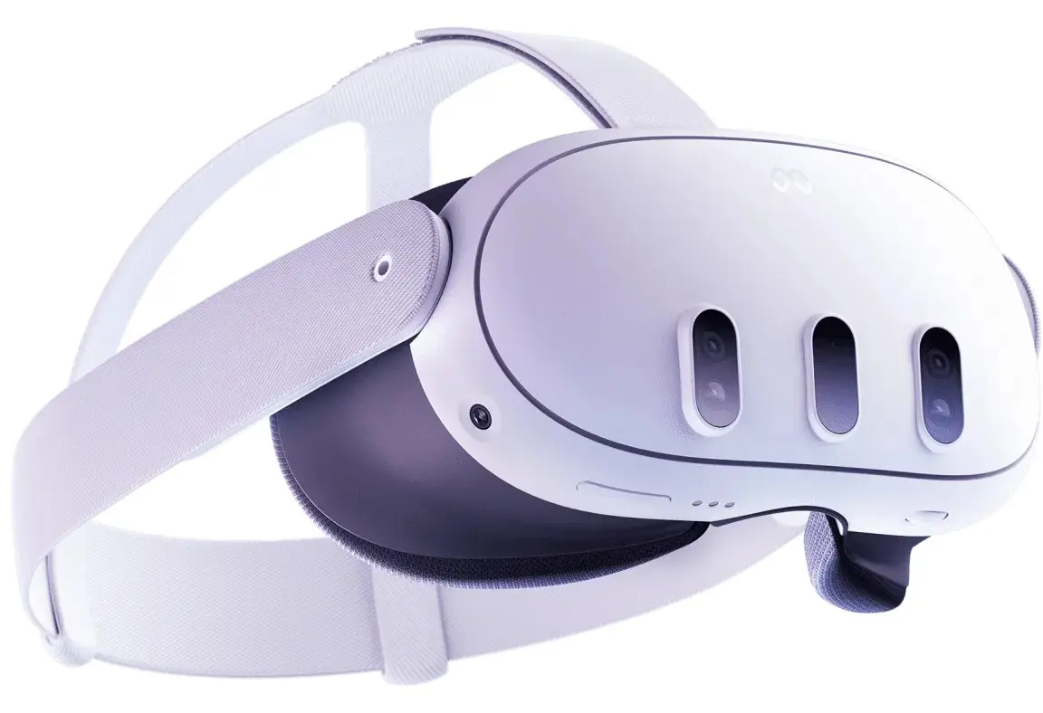 Meta Quest 3 virtual reality system, 512GB, white Photo 4