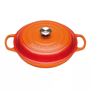 Frying Pan Le Creuset 21180300902430 Apaļa Oranža 180°C