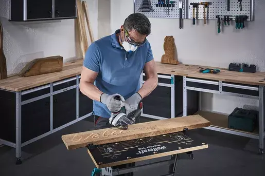Шаровая тёрка для шлифмашины Wolfcraft WF4386000 Photo 3
