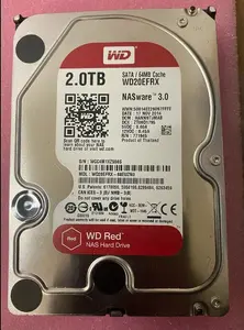 Hard Drive Western Digital WD Red 2TB 24x7 WD20EFRX-68EUZN0-RFB