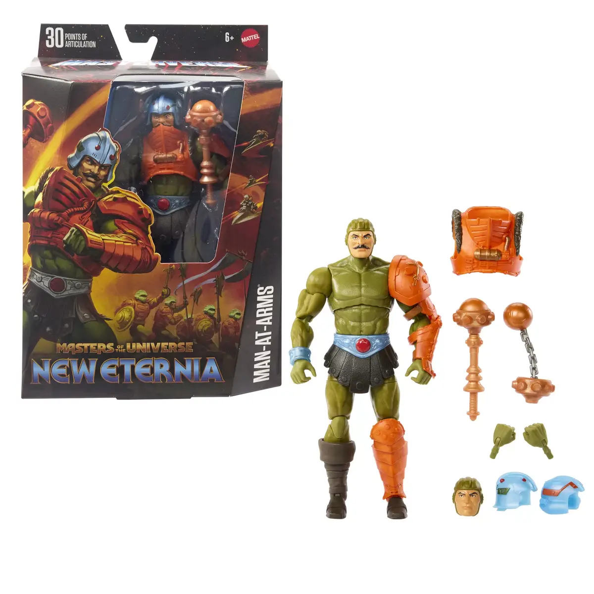 Rīcības figūra Mattel Masters of the Universe Man-At-Arms Photo 14