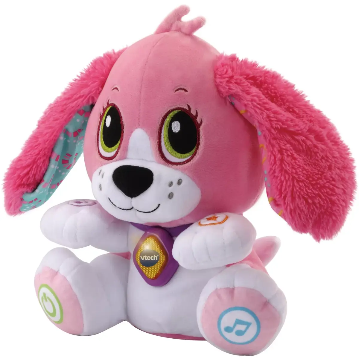 VTech Talk to Me Puppy розовая интерактивная мягкая игрушка Photo 2