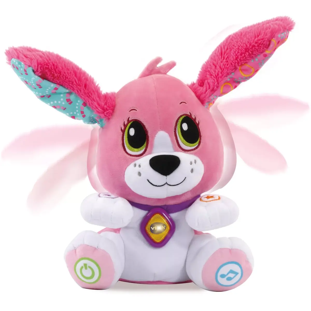 VTech Talk to Me Puppy розовая интерактивная мягкая игрушка Photo 3