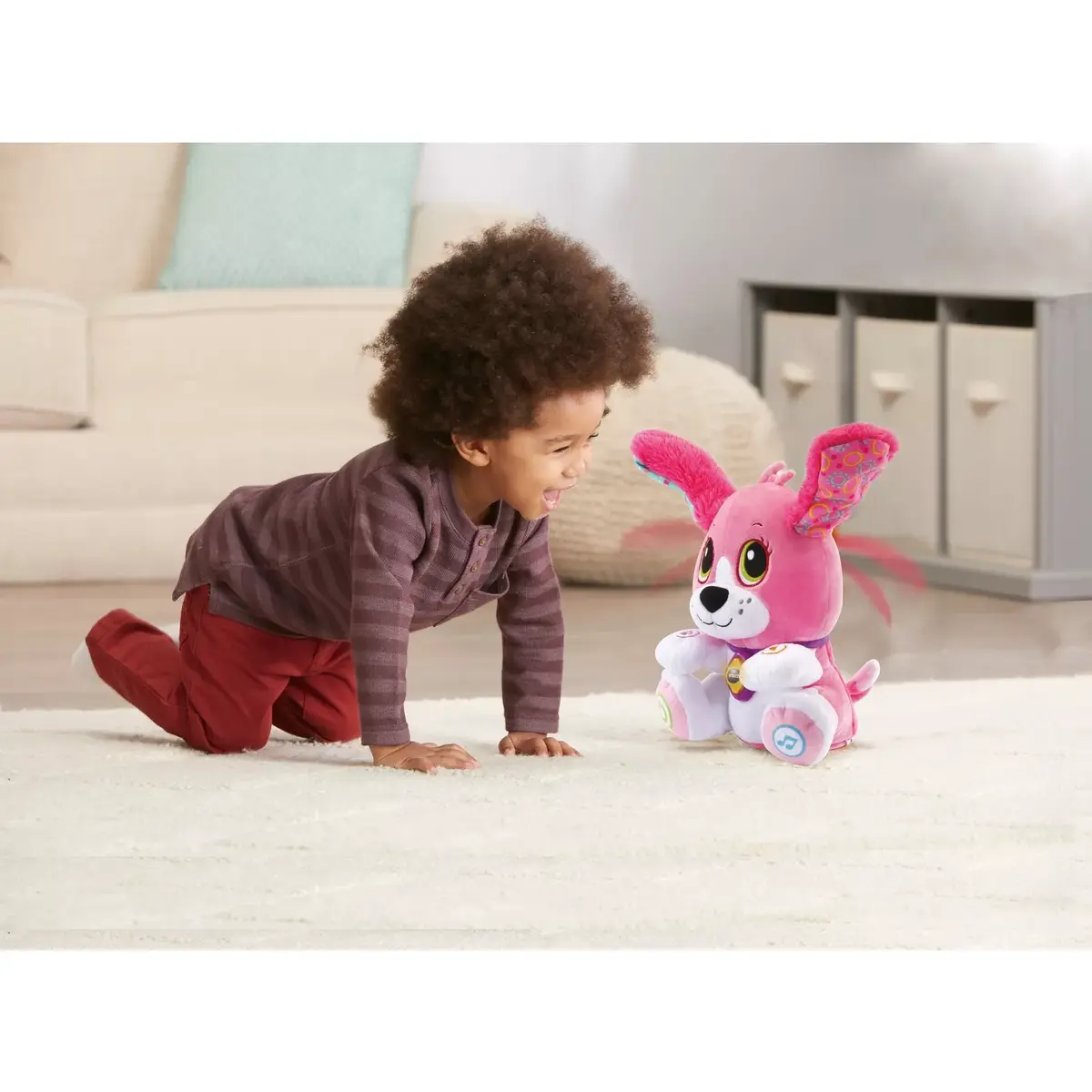 VTech Talk to Me Puppy розовая интерактивная мягкая игрушка Photo 6